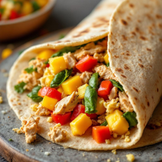 High-Protein Breakfast Wrap
